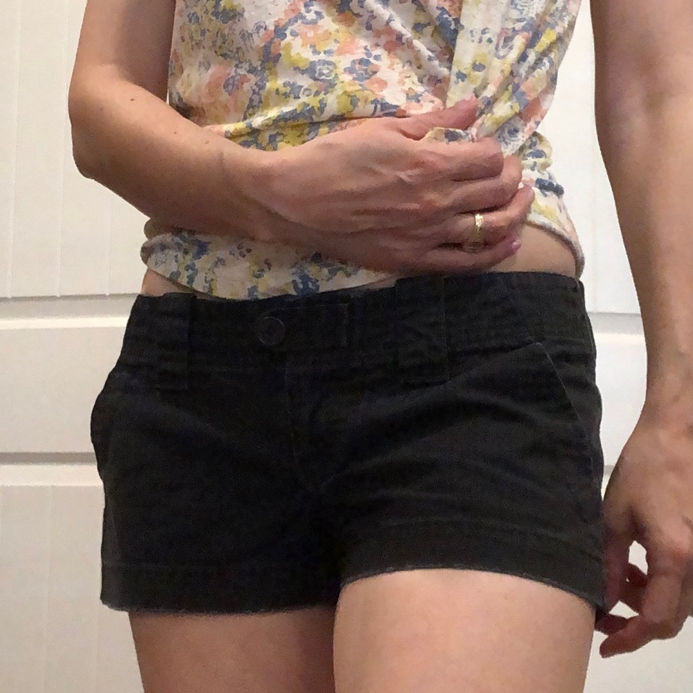 Lilu Black Short Shorts